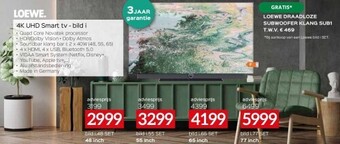 Selexion 4k uhd smart tv - bild i aanbieding