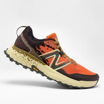 Decathlon Trailschoenen voor heren hierro v7 oranje aanbieding