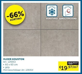 Zelfbouwmarkt Vloer houston aanbieding
