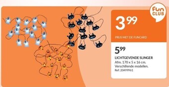 Lichtgevende slinger