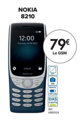 Carrefour NOKIA 8210 aanbieding