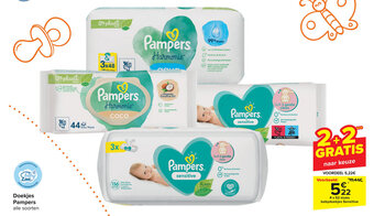 Carrefour Doekjes Pampers aanbieding