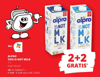 Spar Colruyt ALPRO THIS IS NOT MILK 1 L aanbieding