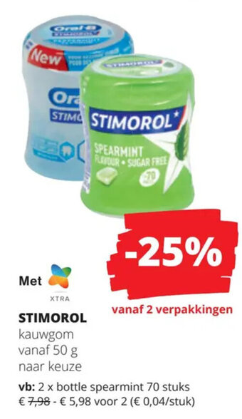 STIMOROL kauwgom 50 g