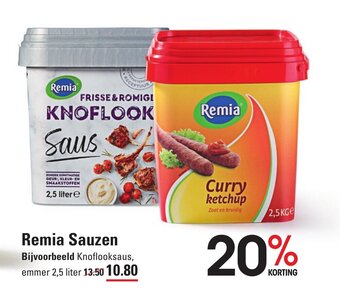 Sligro Remia Sauzen aanbieding