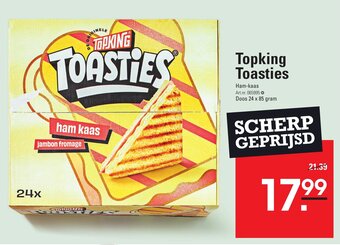 Sligro Topking Toasties aanbieding
