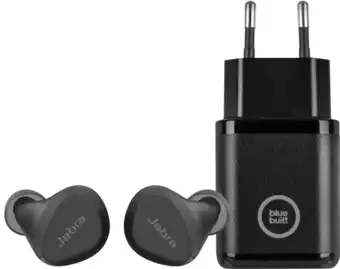 CoolBlue Jabra elite 4 active zwart + oplader aanbieding