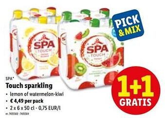 Touch sparkling