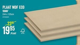 HandyHome Plaat mdf eco aanbieding