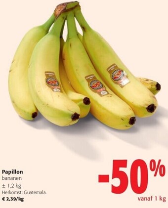Papillon bananen