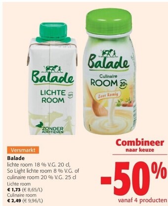 Colruyt Balade lichte room aanbieding