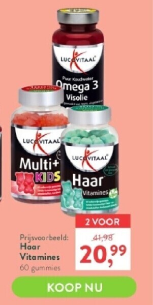 Haar vitamines 60 gummies