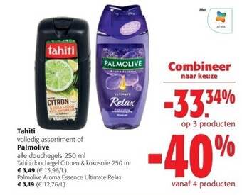 Colruyt Tahiti volledig assortiment aanbieding