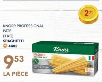Bidfood KNORR PROFESSIONAL SPAGHETTI 3kg aanbieding