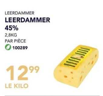 Bidfood LEERDAMMER 45% 2,8kg aanbieding
