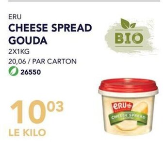ERU CHEESE SPREAD GOUDA 2 x 1kg