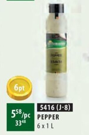 PEPPER 6 x 1L