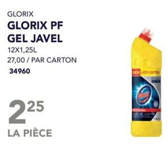 Bidfood GLORIX PF GEL JAVEL 12x1.25L aanbieding