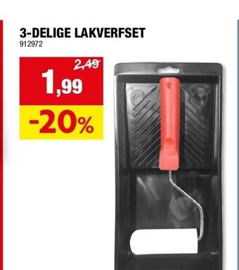 Hubo 3-delige lakverfset aanbieding