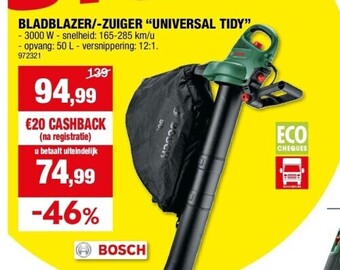 Hubo Bladblazer/-zuiger “universal tidy” aanbieding