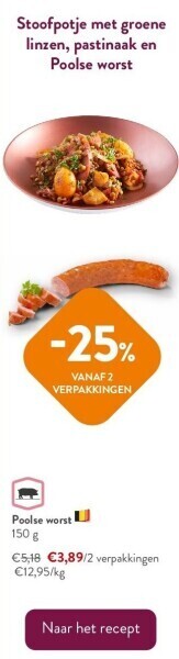 OKay Poolse worst 150 g aanbieding