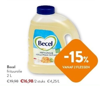 OKay Becel frituurolie 2 l aanbieding