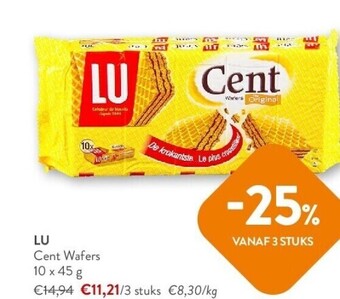 Lu cent wafers 10 x 45 g