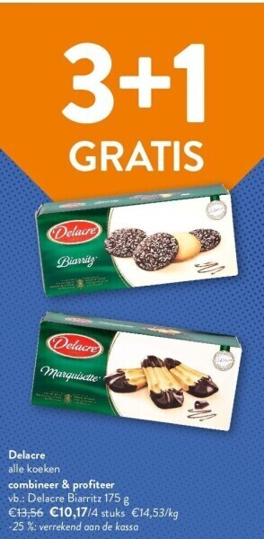 OKay Delacre alle koeken aanbieding
