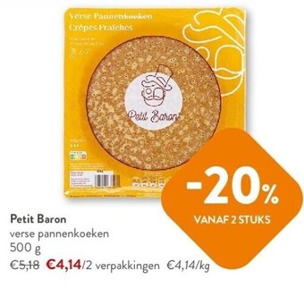 OKay Petit baron verse pannenkoeken 500 g aanbieding