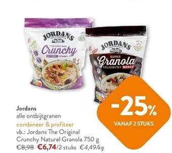 OKay Jordans alle ontbijtgranen aanbieding