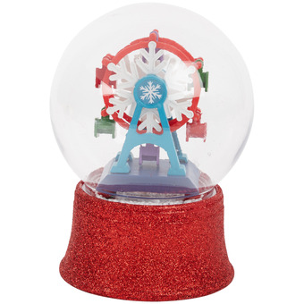 Action Kerstsneeuwbol met muziek aanbieding