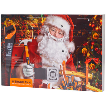 Action Werckmann gereedschap-adventskalender aanbieding