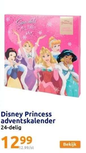 Action Disney princess adventskalender aanbieding