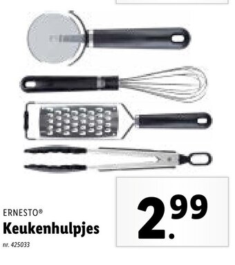 Lidl ERNESTO Keukenhulpjes aanbieding