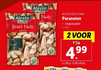 Lidl ALESTO SELECTION Paranoten aanbieding