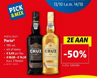 Lidl PORTO CRUZ aanbieding