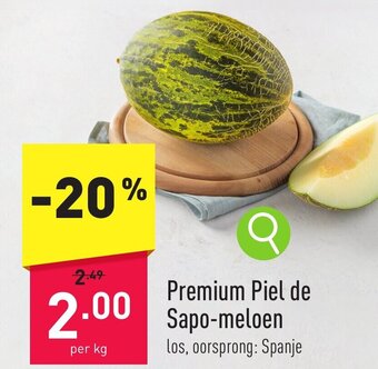 ALDI Premium Piel de Sapo-meloen aanbieding