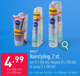 ALDI NIVEA Hairstyling aanbieding