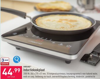 ALDI AMBIANO Inductiekookplaat aanbieding