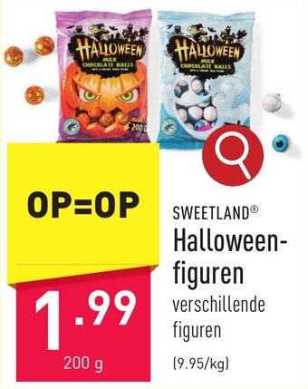 ALDI SWEETLAND Halloween figuren 200 g aanbieding