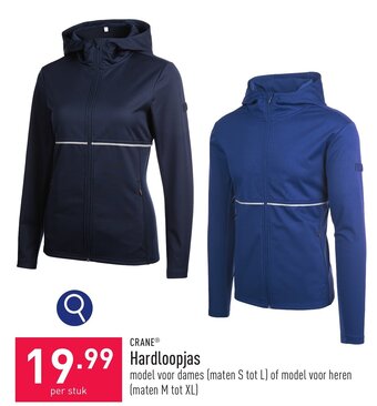 ALDI CRANE Hardloopjas aanbieding