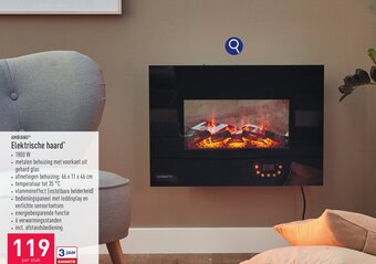 ALDI AMBIANO Elektrische haard aanbieding