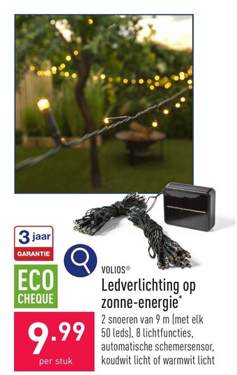 VOLIOS Ledverlichting op zonne-energie