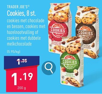 ALDI TRADER JOE'S Cookies 200 g aanbieding
