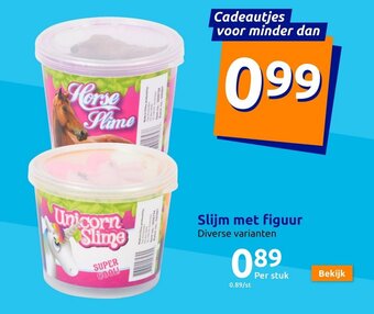 Action Slijm met figuur aanbieding
