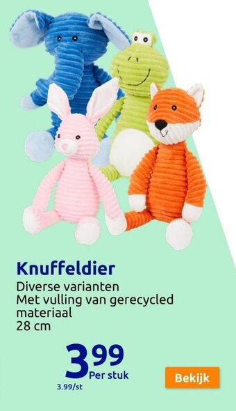Knuffeldier 28 cm