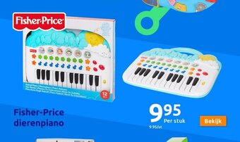 Action Fisher-Price dierenpiano aanbieding