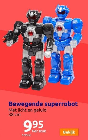 Bewegende superrobot