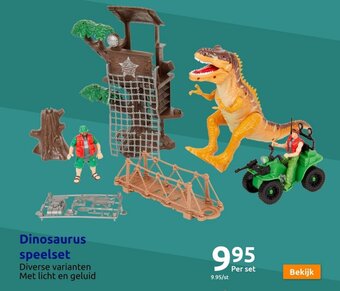 Action Dinosaurus speelset aanbieding