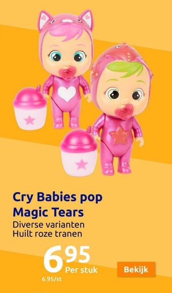 Action Cry Babies pop Magic Tears aanbieding